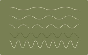 pictogramme représentant des ondes